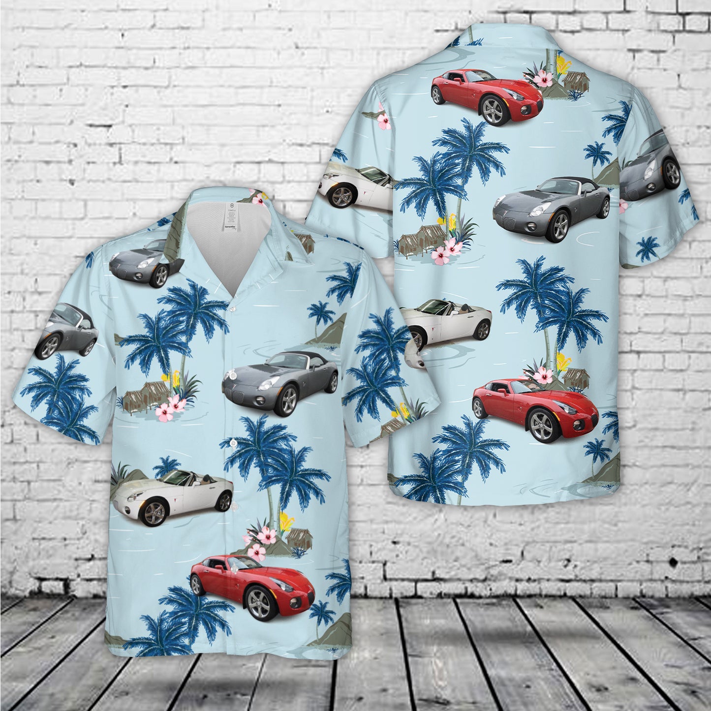 Pontiac Solstice 2006-2009 Hawaiian Shirt