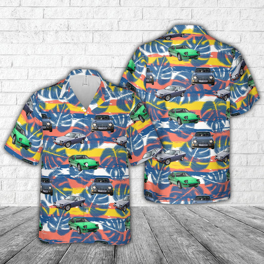 Porsche 924 Hawaiian Shirt