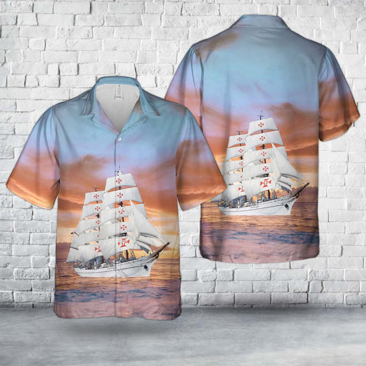 Portuguese Navy NRP Sagres (1937) Hawaiian Shirt