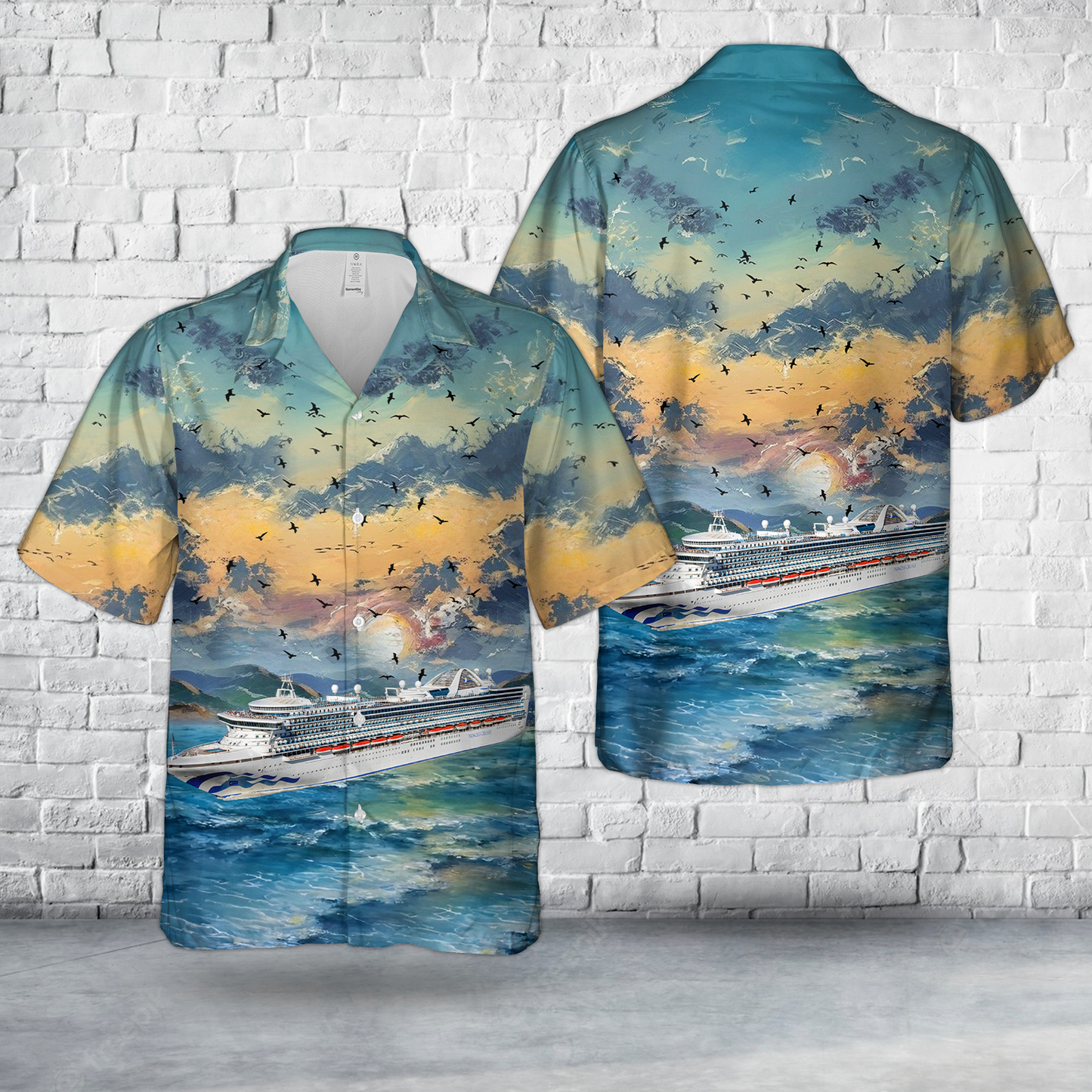 Princess Cruises Grand Princess Hawaiian Shirt