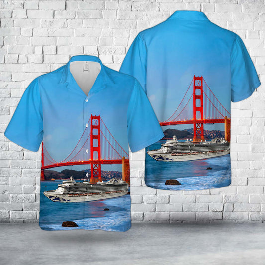 Princess Cruises Ruby Princess Hawaiian Shirt
