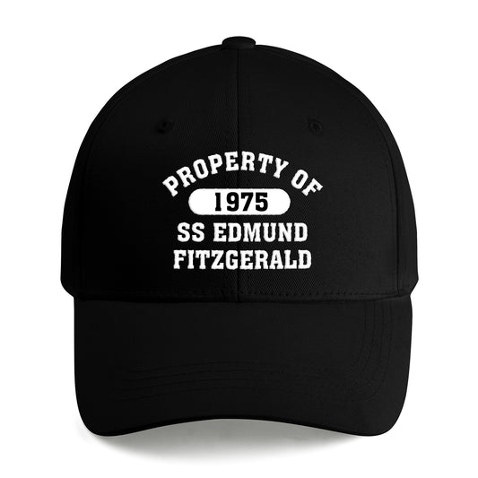 Property of SS Edmund Fitzgerald Embroidered Cap