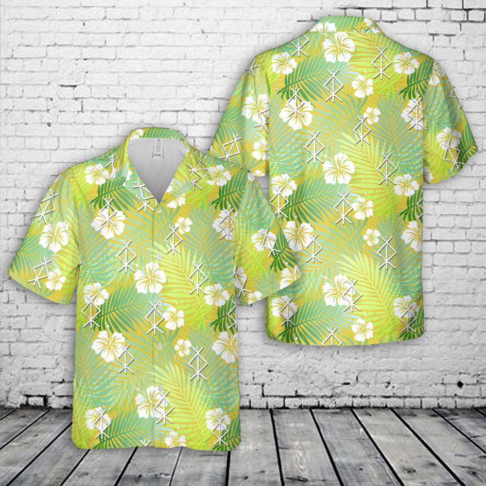 Protection Rune Hawaiian Shirt
