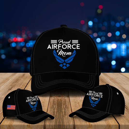 Proud Air Force Mom Baseball Cap