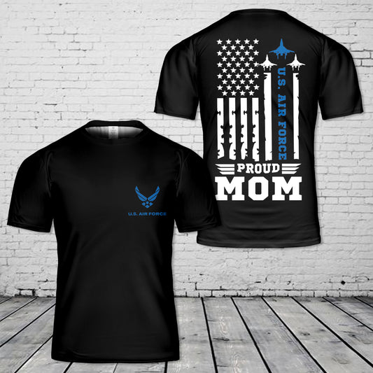 Proud US Air Force Mom 3D T-Shirt
