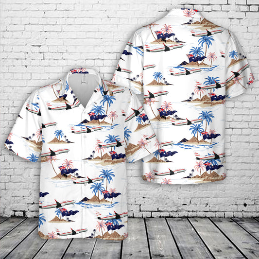Qantas Boeing 737-838, Australia Day Hawaiian Shirt