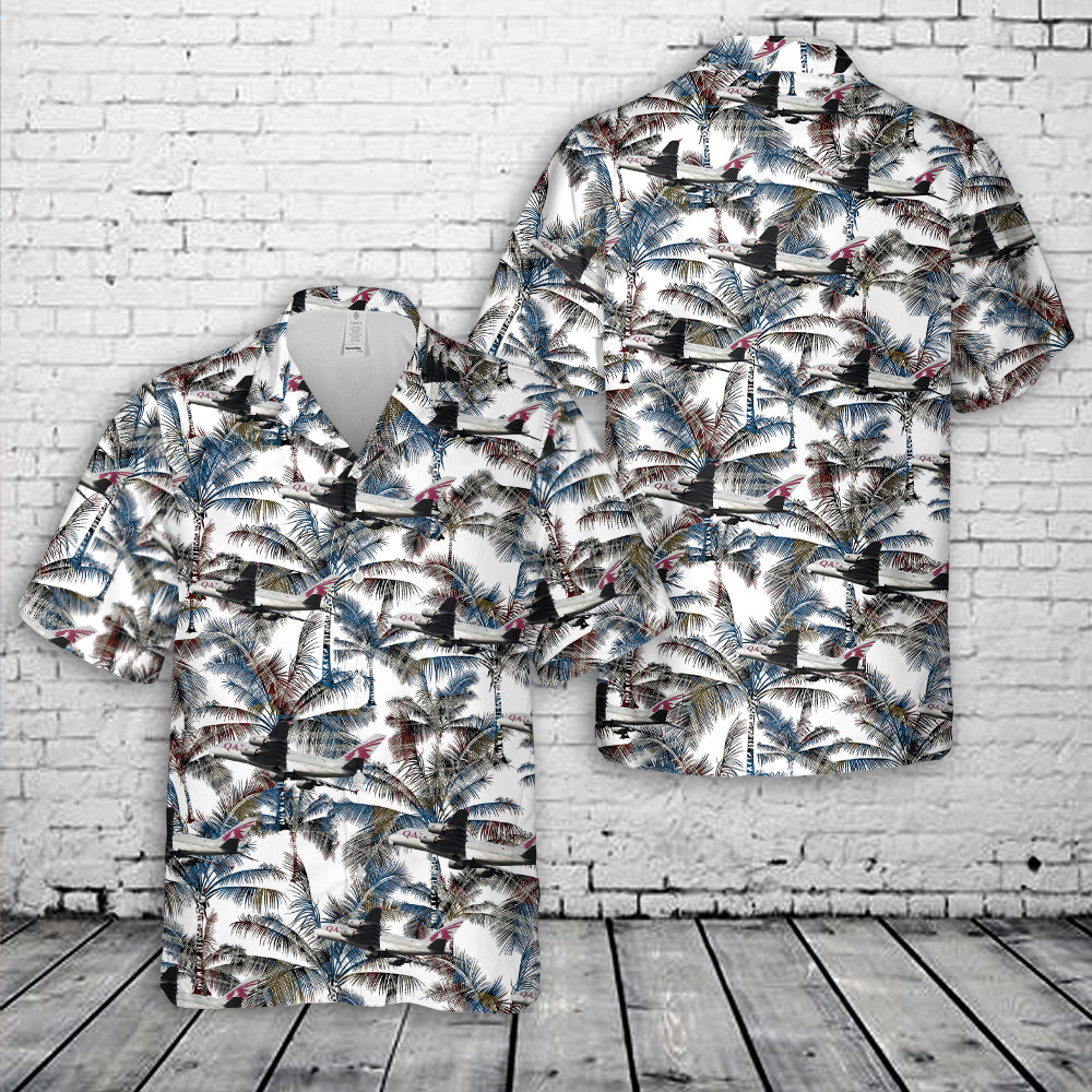 Qatar Airways Airbus A380-861 Hawaiian Shirt