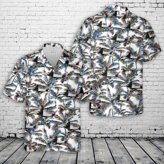 Qatar Airways Airbus A380-861 Hawaiian Shirt