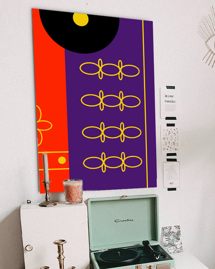 Queen Jockey Silk Horse Racing Poster (Made in US)