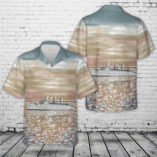 R.M.S. Empress of Britain in 1931 Hawaiian Shirt