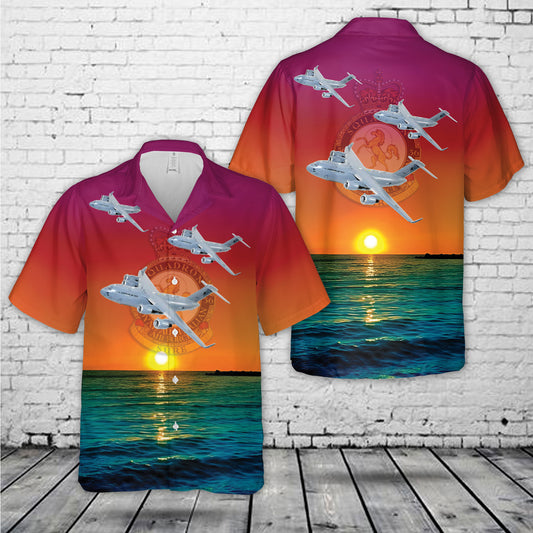RAAF C-17 Globemaster No. 36 Squadron Hawaiian Shirt
