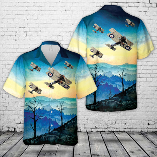 RAF SE5a F904 G-EBIA Hawaiian Shirt