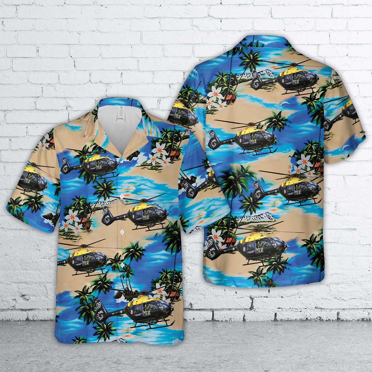RAF Shawbury Juno HT1 (Airbus H135) Hawaiian Shirt