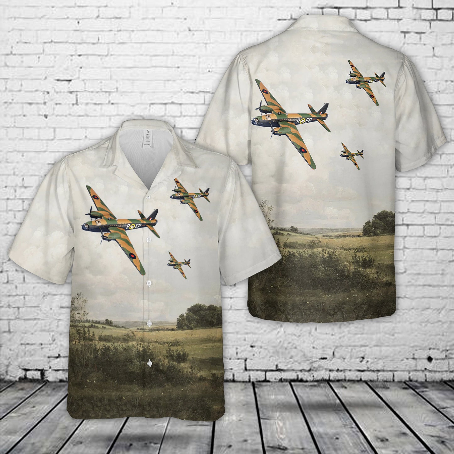 RAF Vickers W5461, 104 Squadron, RAF Drifield Wellington Mk.II Hawaiian Shirt