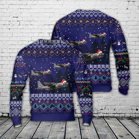 RCAF Lockheed CC-130H Hercules (C-130H/L-382) Christmas Sweater