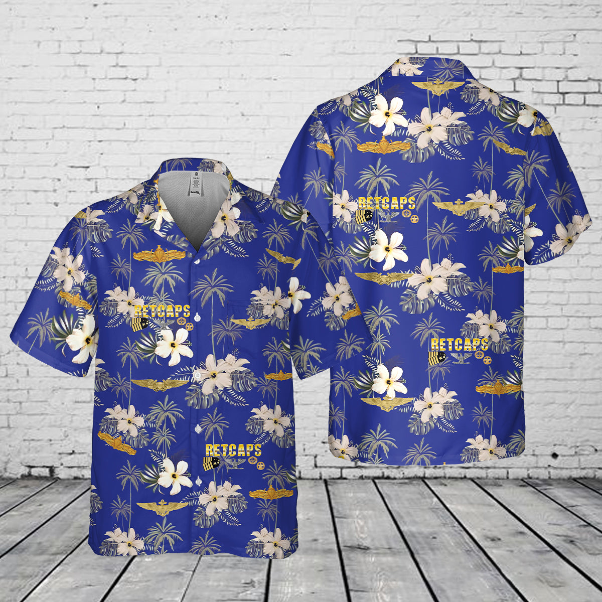 RETCAPS Pocket Hawaiian Shirt