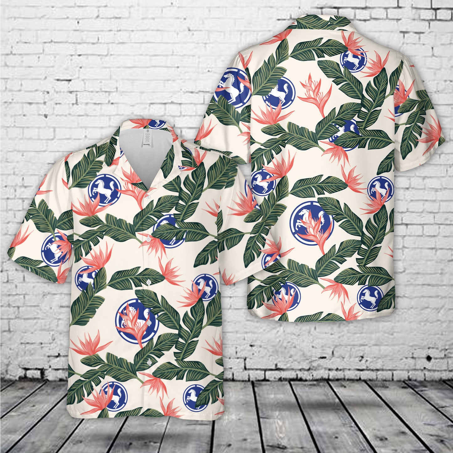 ROK White Horse Division Hawaiian Shirt