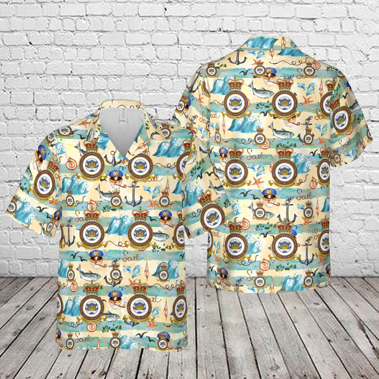 Royal Air Force Defence Survive, Evade, Resist, Extract (SERE) Training Organisation (DSTO) Hawaiian Shirt