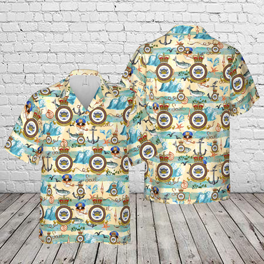 Royal Air Force Defence Survive, Evade, Resist, Extract (SERE) Training Organisation (DSTO) Hawaiian Shirt