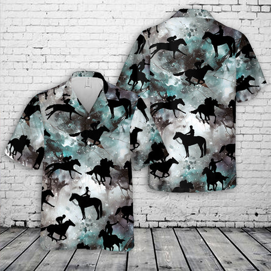 Racehorse Hawaiian Shirt