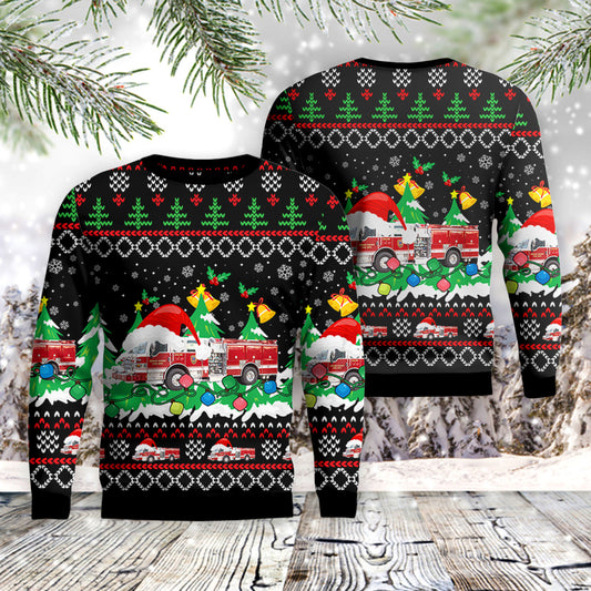 Raleigh, North Carolina, Wake County Fire Services / Durham Highway Fire Department AOP Sweater