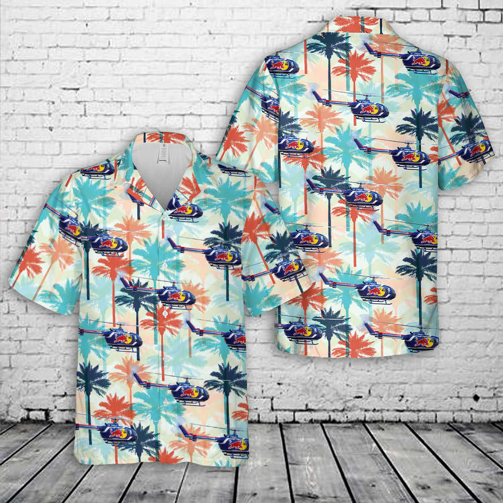 Red Bull Air Force Hawaiian Shirt