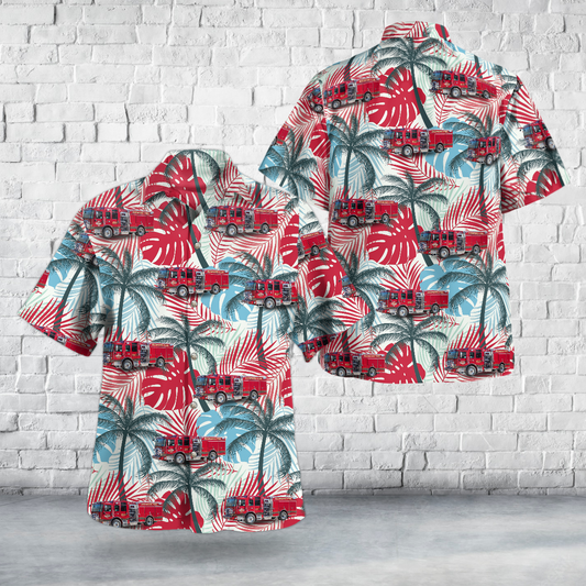 Redmond, Washington, Redmond Fire Department Hawaiian Shirt
