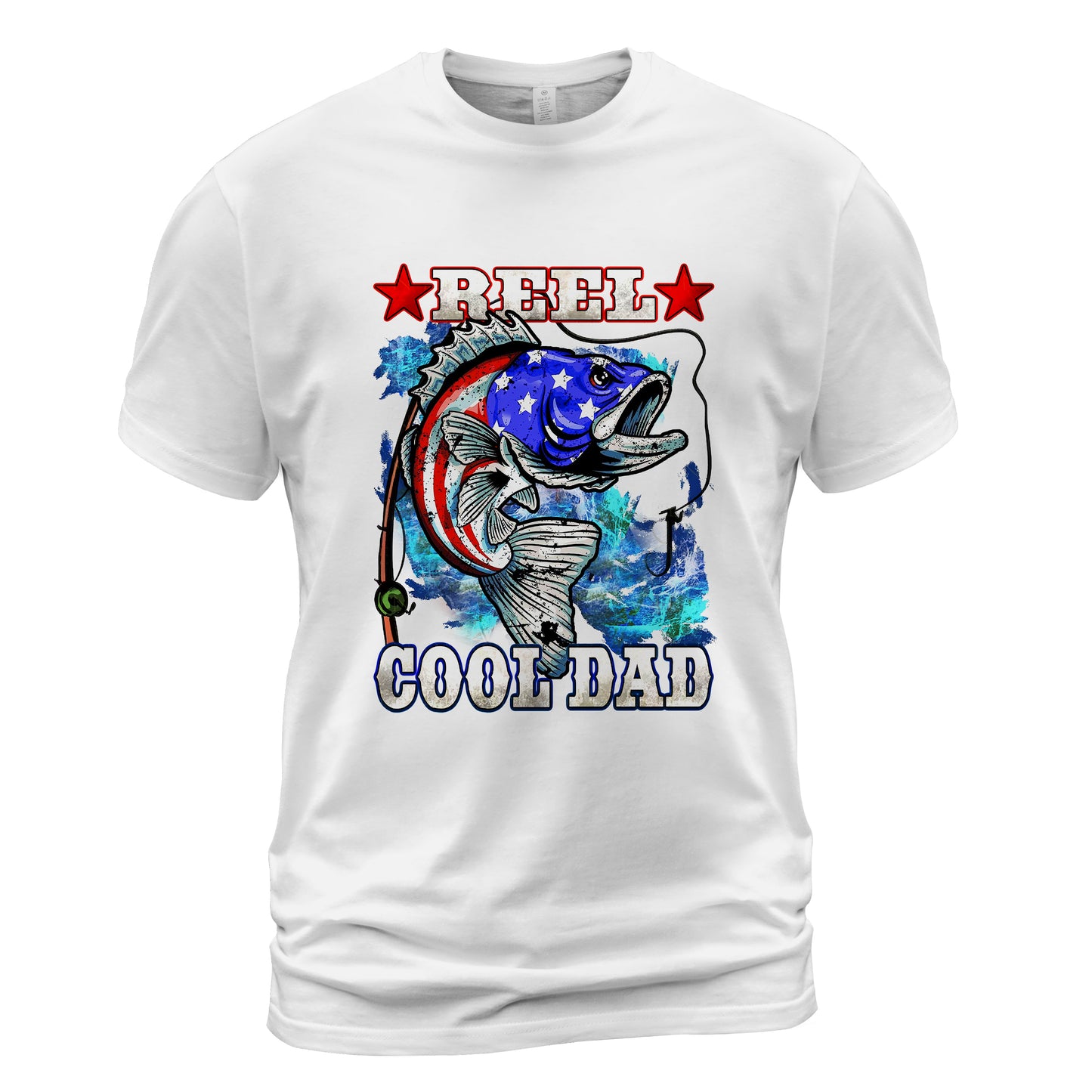 Reel Cool Dad Classic Unisex T-Shirt Gildan 5000 (Made In US)