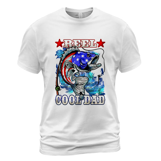 Reel Cool Dad Classic Unisex T-Shirt Gildan 5000 (Made In US)