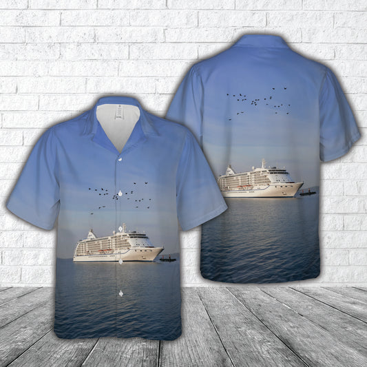Regent Seven Seas Cruises Seven Seas Voyager Hawaiian Shirt