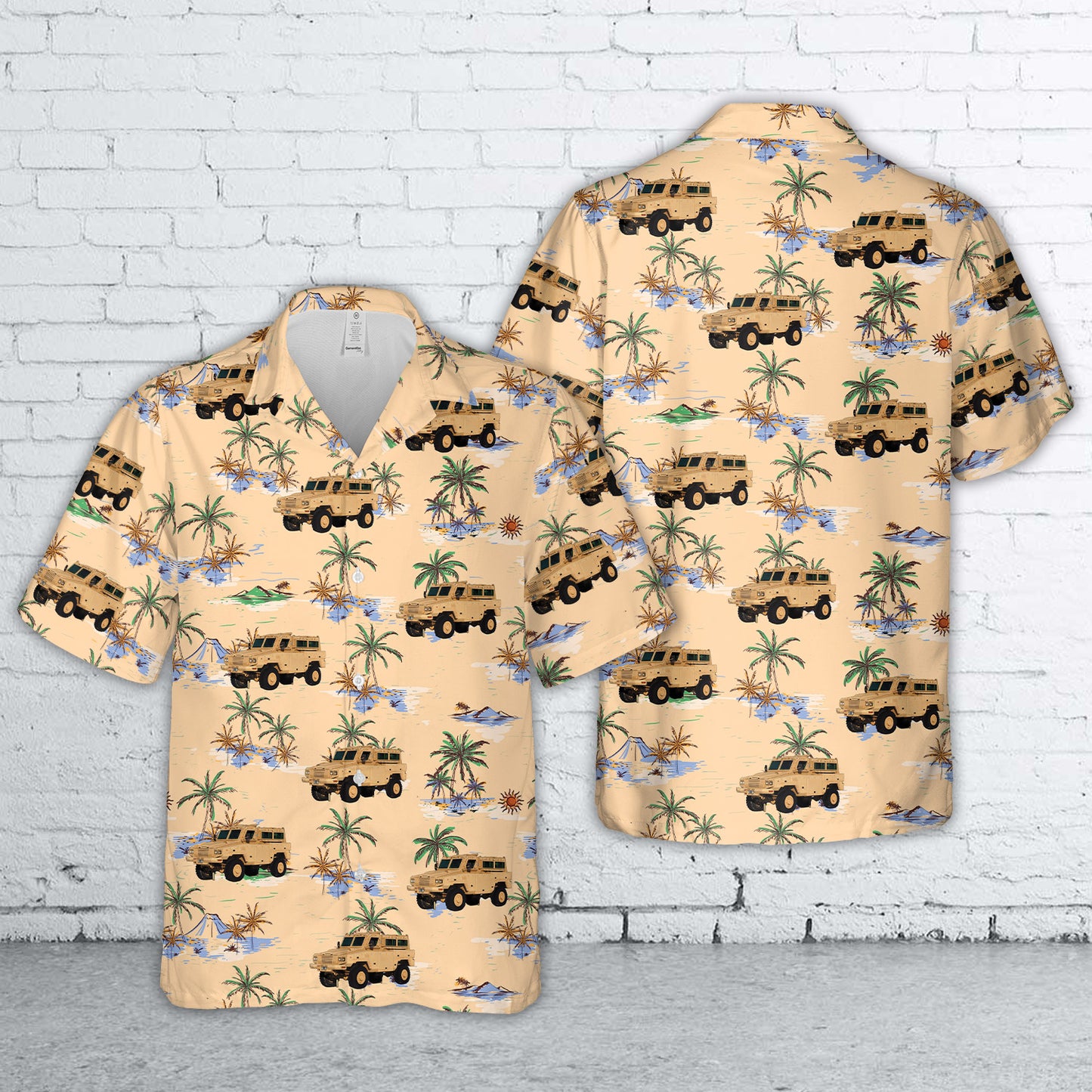 Rg-31 Nyala 4×4 multi-purpose mine-resistant ambush protected infantry mobility vehicle Hawaiian Shirt