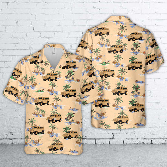 Rg-31 Nyala 4×4 multi-purpose mine-resistant ambush protected infantry mobility vehicle Hawaiian Shirt