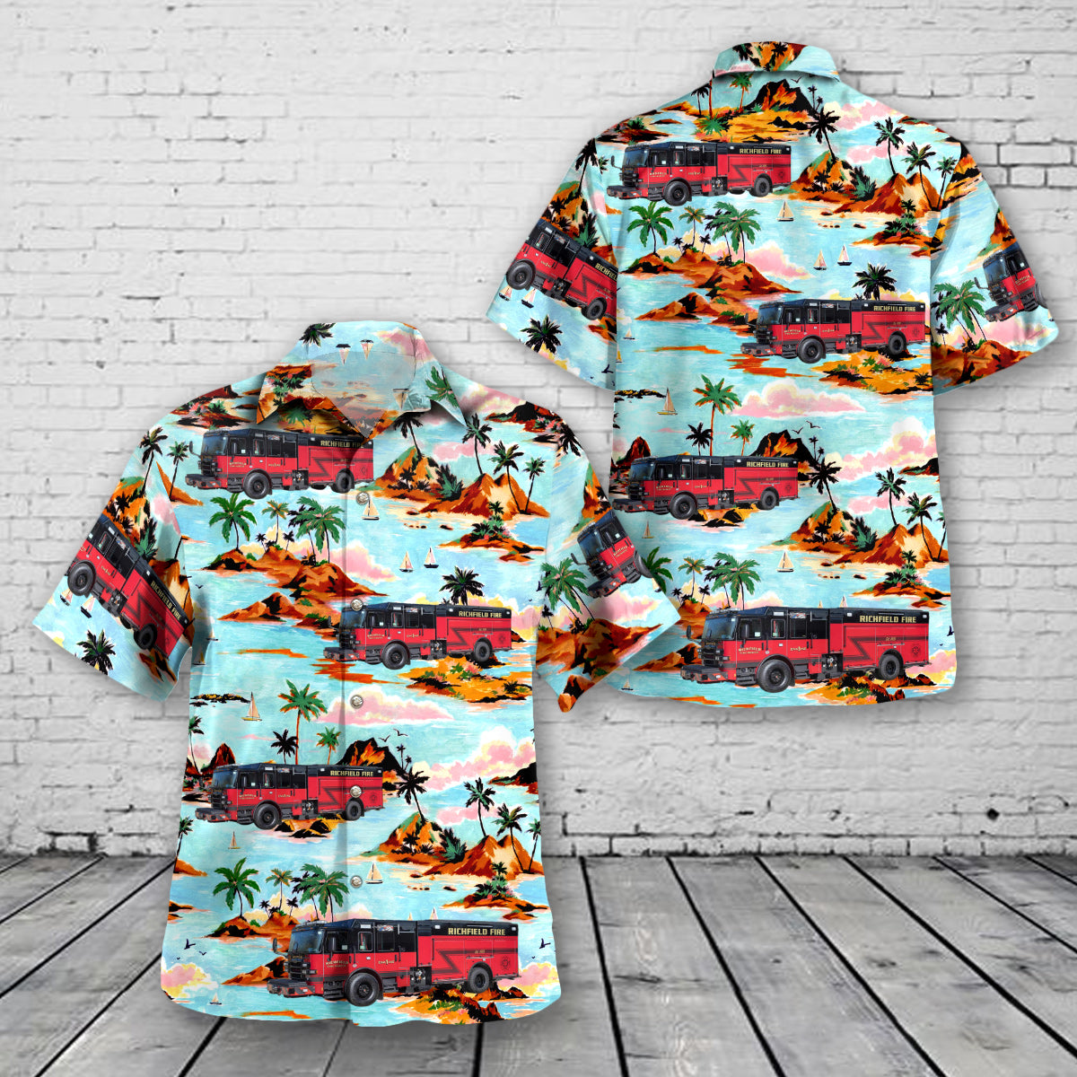 Richfield, Minnesota, Richfield Fire Department Hawaiian Shirt