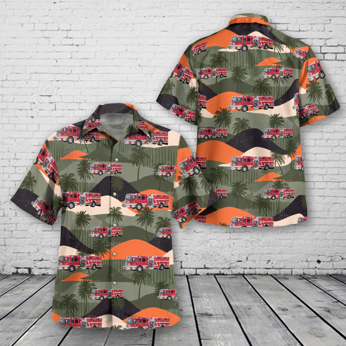 Ringgold, Virginia, Ringgold Volunteer Fire & Rescue Hawaiian Shirt