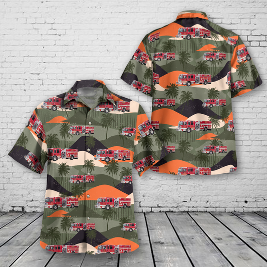 Ringgold, Virginia, Ringgold Volunteer Fire & Rescue Hawaiian Shirt