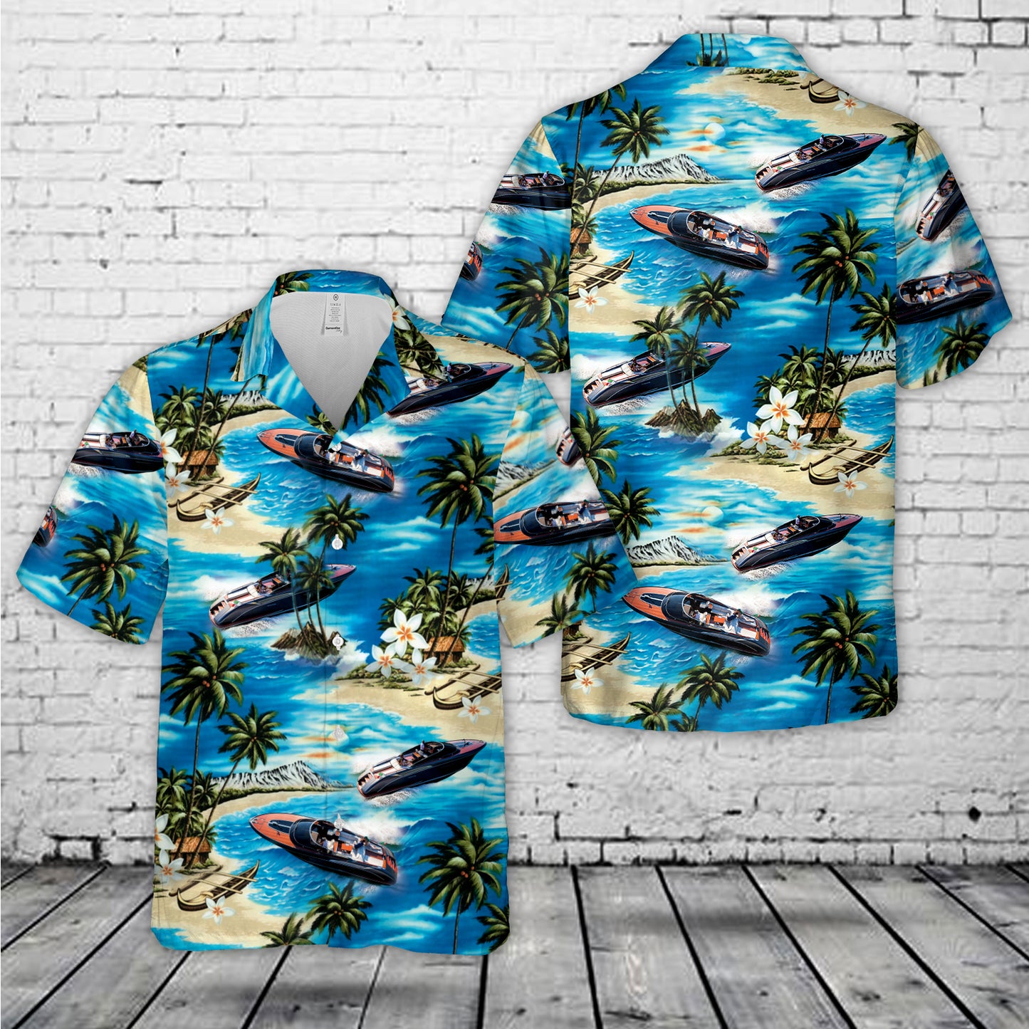 Riva Mare classic boat Hawaiian Shirt