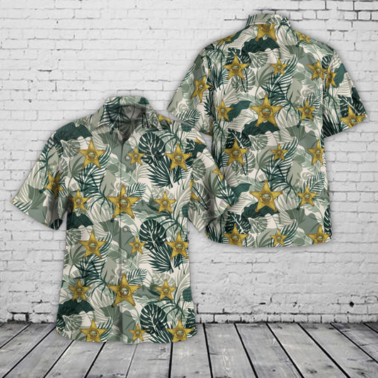 Rochester, Minnesota, Olmsted County Sheriffs Office Hawaiian Shirt
