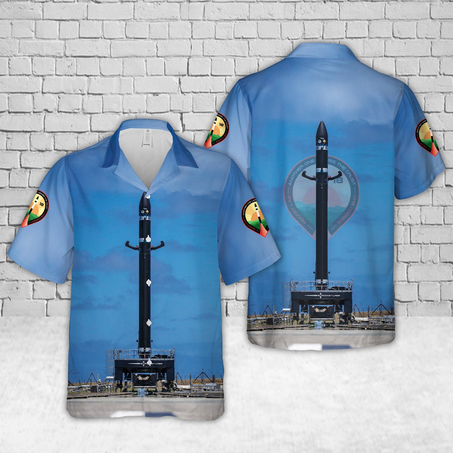 Rocket Lab Electron "Another One Leaves The Crust" Hawaiian Shirt