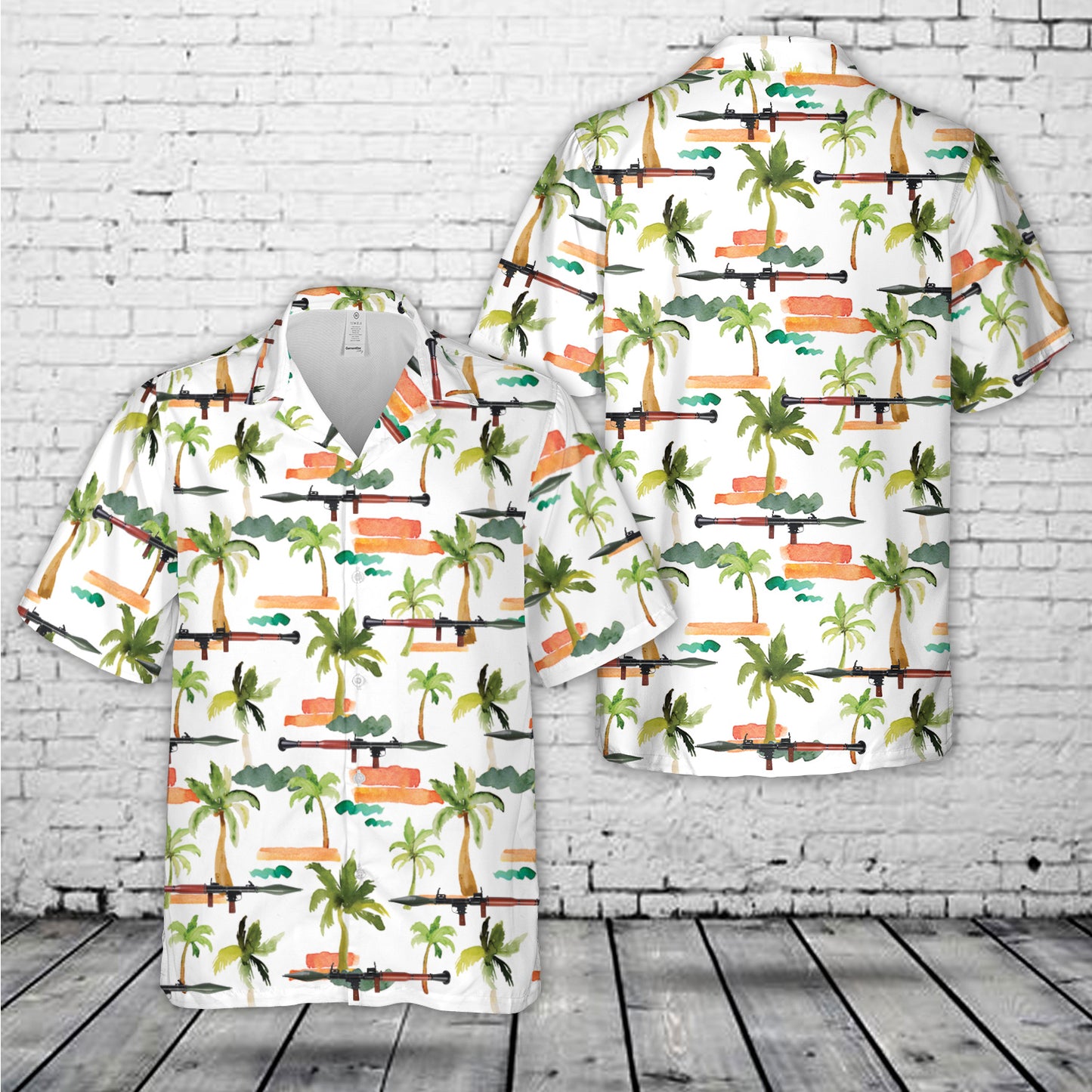 Rocket Launcher RPG-7 Hawaiian Shirt