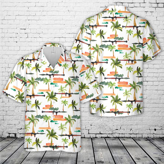 Rocket Launcher RPG-7 Hawaiian Shirt