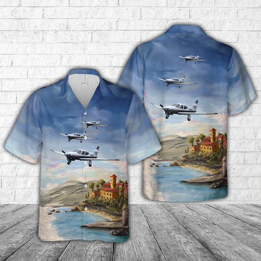 Rockwell Commander 112TCA Airplane Hawaiian Shirt