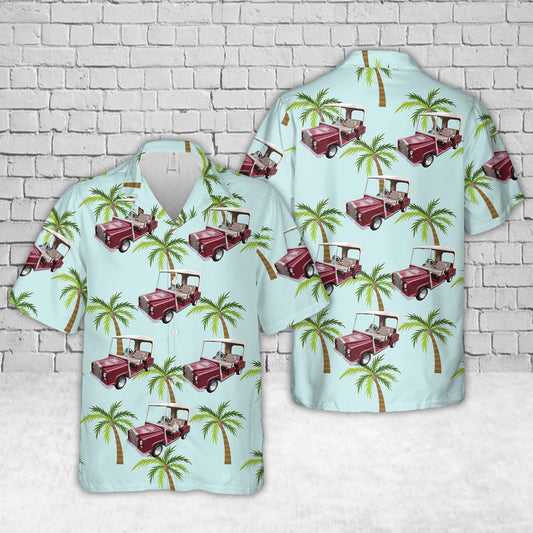 Rolls Royce Golf Cart Hawaiian Shirt
