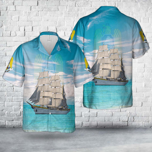 Romanian Navy Mircea (ship) Hawaiian Shirt