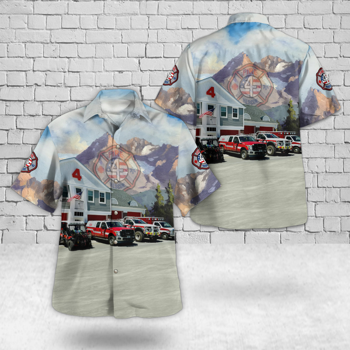 Round Hill, Virginia, Round Hill Volunteer Fire and Rescue Department Hawaiian Shirt