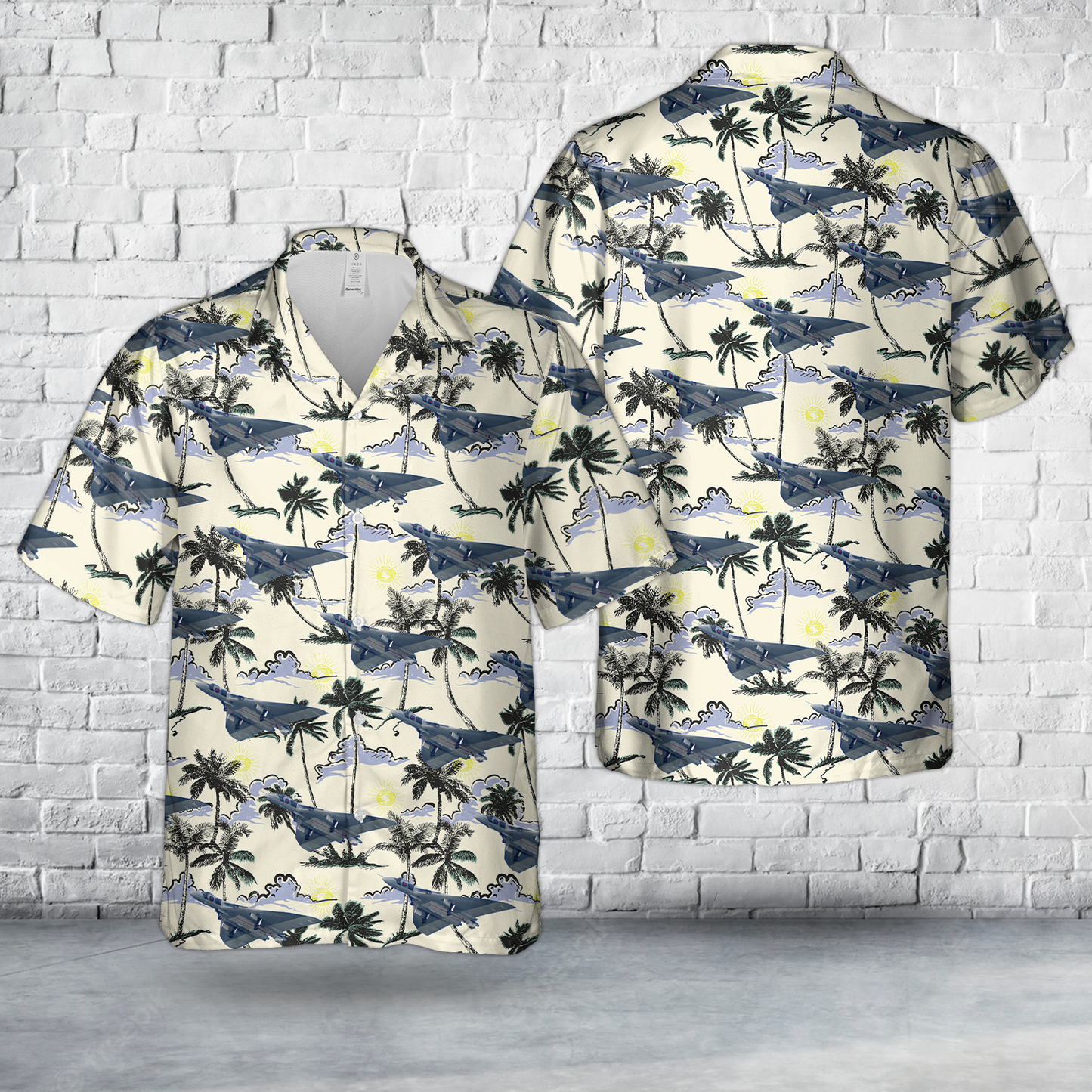Royal Air Force 1960 Avro Vulcan K.2 XH560 - RAF 50 Sq Hawaiian Shirt