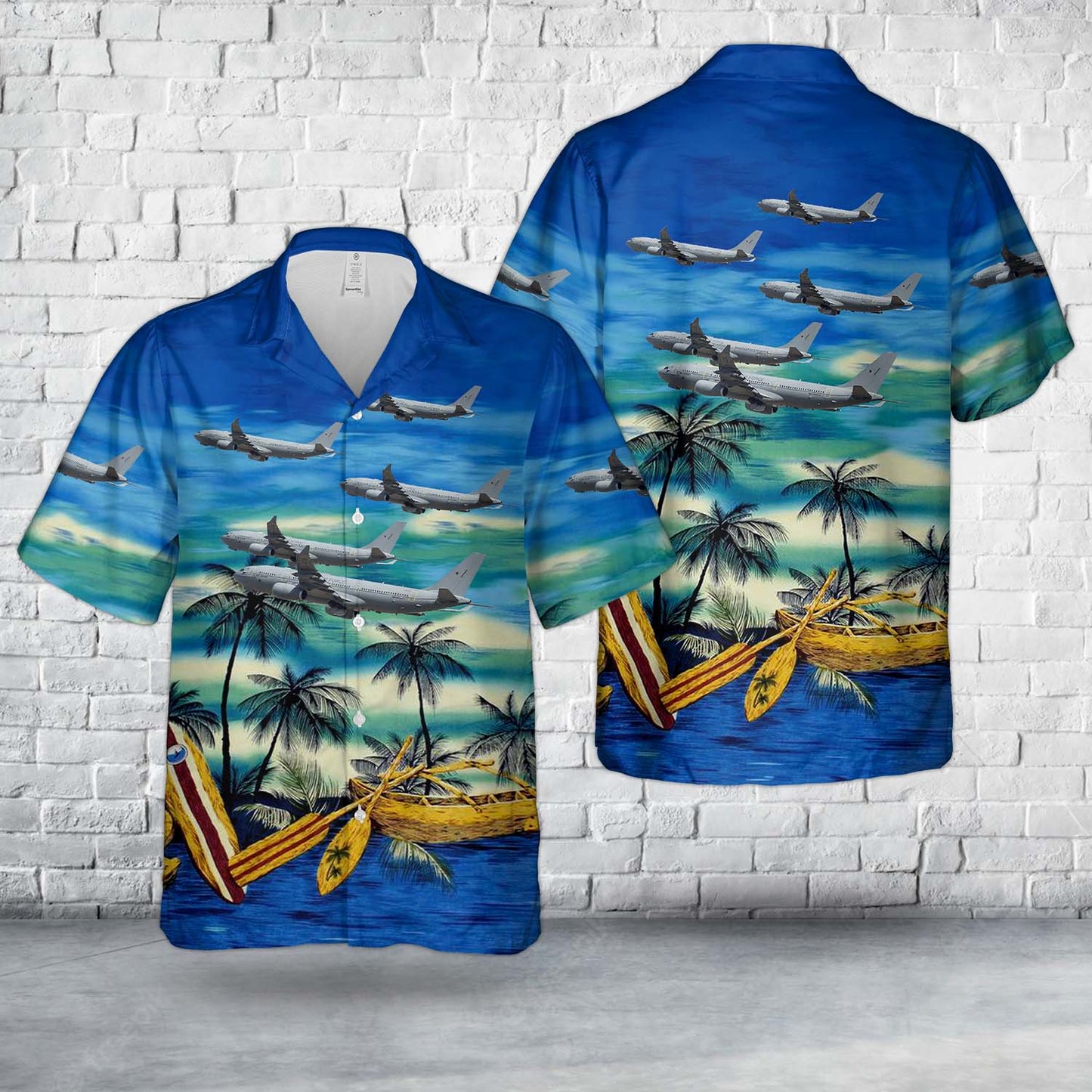 Royal Air Force Airbus A330-243(MRTT) Voyager KC.3 Hawaiian Shirt