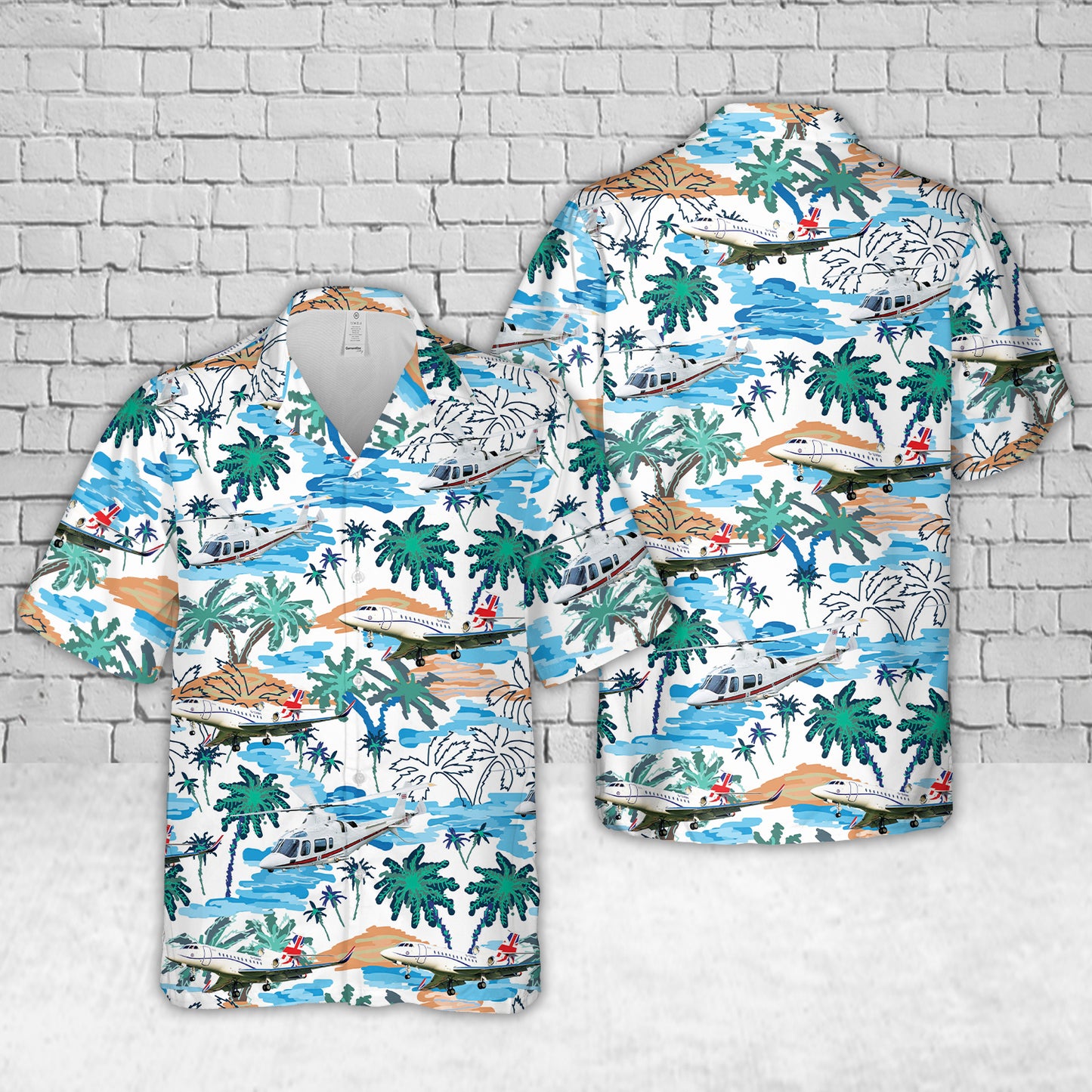 Royal Air Force Aircraft Hawaiian Shirt