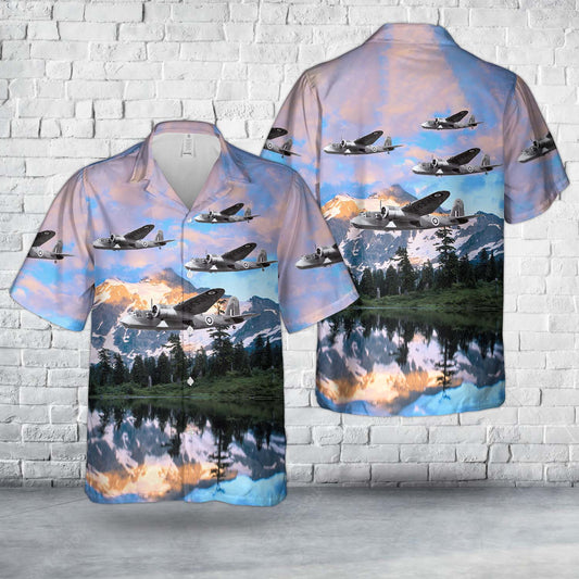 Royal Air Force Blackburn B.26 Botha In WWII Hawaiian Shirt