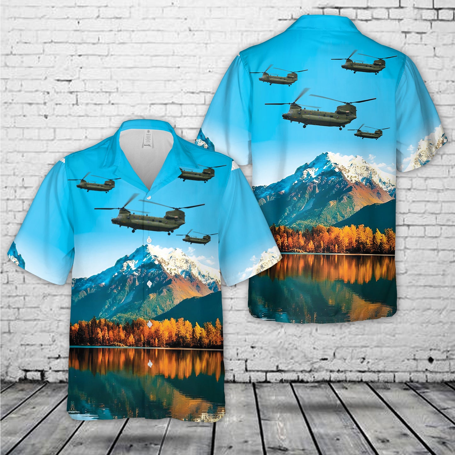 Royal Air Force Boeing Vertol Chinook HC.3 ZH903 Hawaiian Shirt