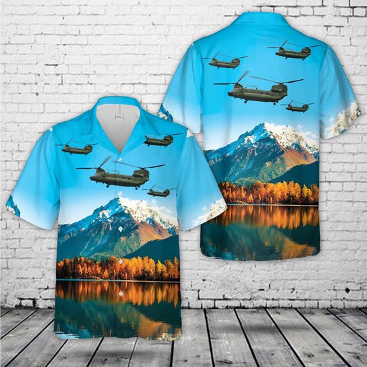 Royal Air Force Boeing Vertol Chinook HC.3 ZH903 Hawaiian Shirt